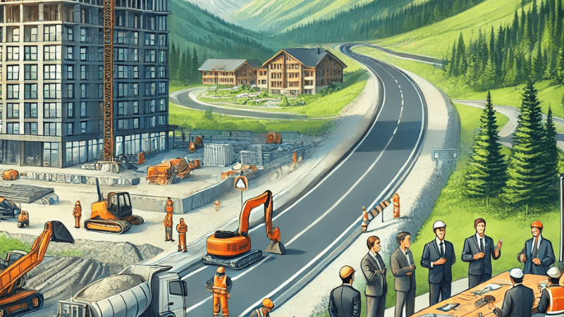 Roads, hotels and other facilities need to be built to improve access to tourist destinations.