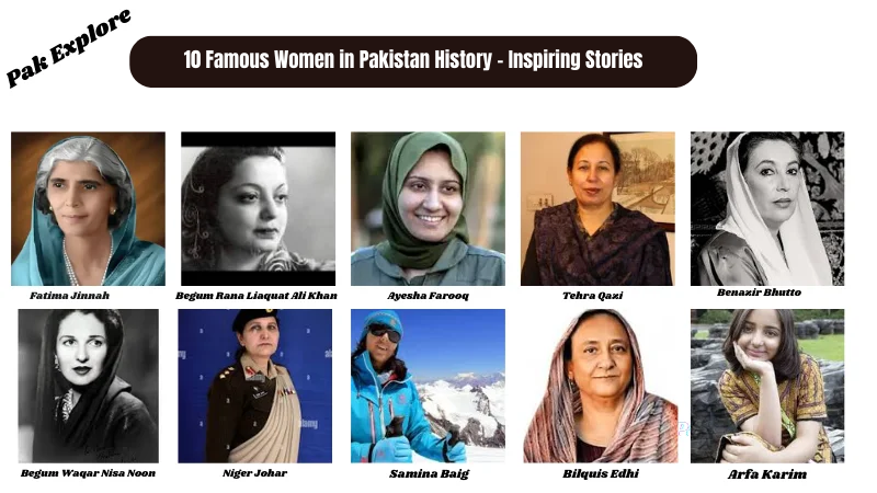 10 Famous Women in Pakistan History – Inspiring Stories