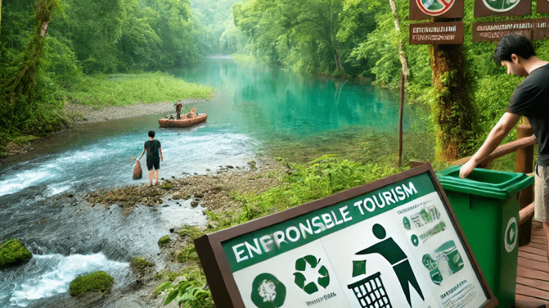 Responsible tourism should be promoted while taking environmental issues into account during tourism Promotion.