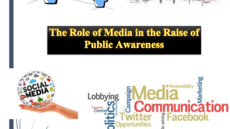 Media plays an important role in raising public awareness. In Pakistan, television, newspapers, radio and social media are major sources of information to the public.