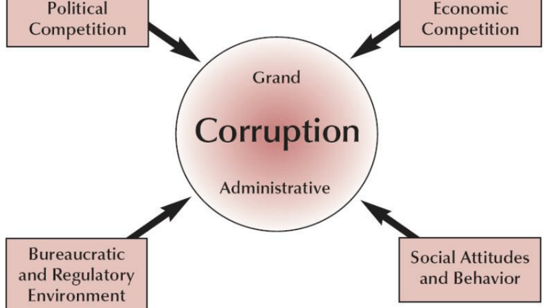 Corruption is the biggest challenge of Pakistani democracy. Government and political institutions face allegations of corruption, which undermines public