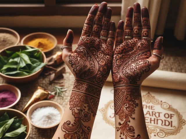 1. The Art of Beauty: Front Hand best Mehndi Inspirations