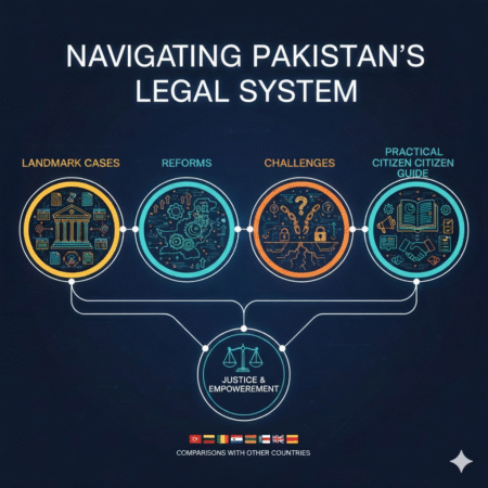 Navigating Pakistan’s Legal System: Landmark Cases, Reforms, Challenges, and Practical Citizen Guide court hierarchy, reforms, citizen rights, and practical