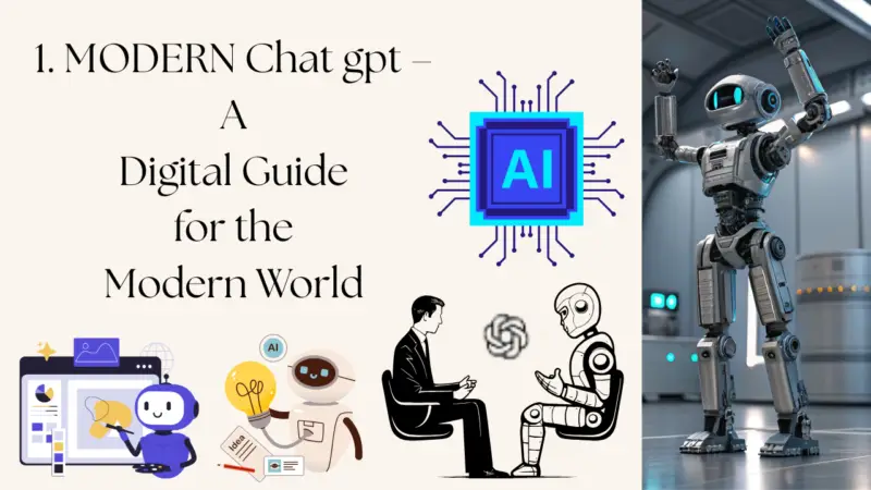 1. MODERN Chat gpt – A Digital Guide for the Modern World