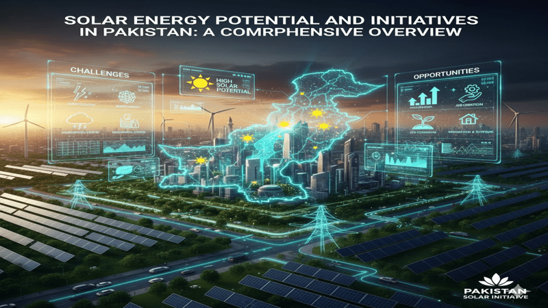 Solar Energy Potential and Initiatives in Pakistan: A Comprehensive Overview Pakistan is one of the countries with enormous solar energy potential